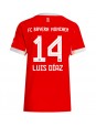 Billige Bayern Munich Luis Diaz #14 Hjemmedrakt Dame 2025-26 Kortermet